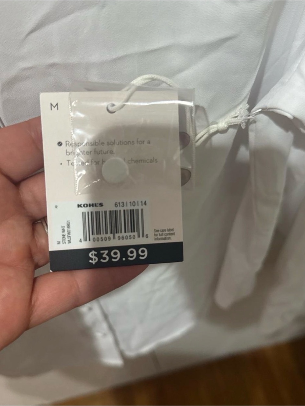 Women's LC Lauren Conrad Button Front Shirt. Size medium. - Picture 2 of 2